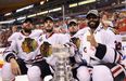 Picture: Chicago Blackhawks thank the city of Boston with a full page ad