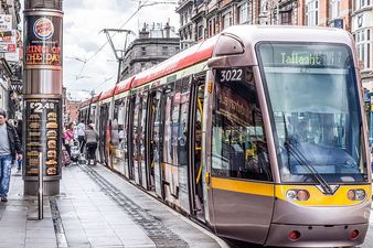 Picture: One track mind – driver blocks Luas tracks to get to adult store