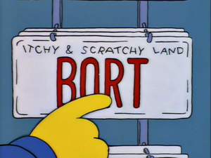 PIC: Brilliant Simpsons gag at Universal Studios in Orlando
