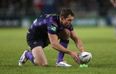 Video: A pretty outrageous drop goal in a Wigan Warriors rugby league game last night