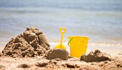 Picture: The good weather over the weekend saw a few lads make a real cock-up on the beach