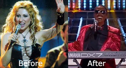 Video: Blonde woman impersonates Stevie Wonder on Greek version of ‘Your Face Sounds Familiar’