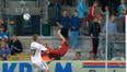 Video: Which of these two brilliant volleys scored at the weekend is better?