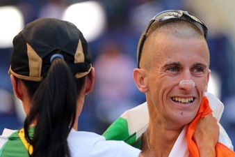 You’ll never walk alone – World Champion celebrates victory with his nearest and dearest