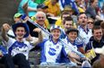 Pic: There was a cow in a Moo-naghan jersey at the Monaghan v Galway ladies match today