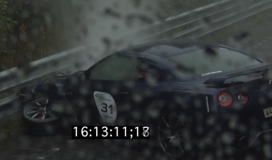 Video: Drag racer totals her Nissan GT-R on a wet track