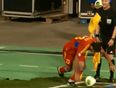 Video: Armenian player takes arguably the worst corner-kick of all time