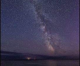 Amazing picture of the Milky Way over Ballycotton in Cork last night