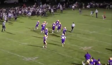 Video: D’oh! American football team think they’ve won the game, celebrate too early and end up losing