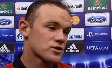 Video: Wayne Rooney’s slightly awkward post-match interview on ITV last night
