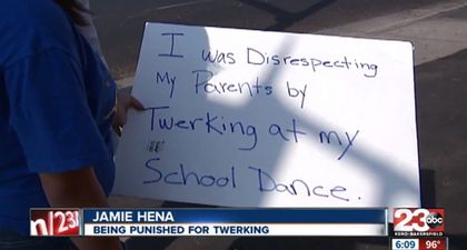 Video: Mother publicly shames daughter after school dance twerking