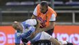 GIF: Felipe Contepomi gets nailed with brutal hit in final game for Argentina