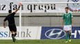 Video: Jonny Evans goes a bit mad in Azerbaijan, kicks a guy, gets sent off