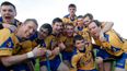 Pic: Ollie Canning really enjoyed his sixth Galway club title yesterday