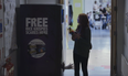 Video/pics: Irish comedian spends a day in a vending machine just to scare the crap out of people