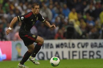 Video: Taxi for Chicharito after one of the worst open goal misses you’ll see all season
