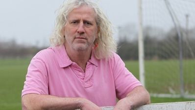 Yes, that’s Mick Wallace rocking a Torino jersey in the Dáil today