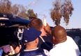 Video: Idiot fans engage in dangerous fight before NFL game