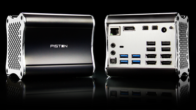 There’s a late entry in the console wars, the Xi3 Piston living room PC for Steam