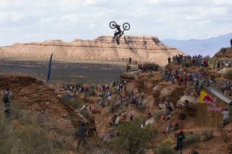 Video: Watch this mountain biker backflip over a 72 foot drop