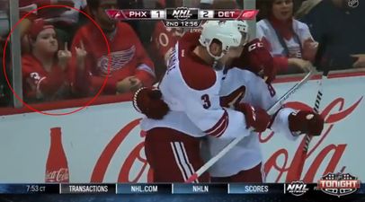 Video: Puck You – This young hockey fan was not pleased after his team lost the lead
