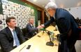 Pics: Friends again. Noel King and Tony O’Donoghue have obviously put last night’s tiff behind them