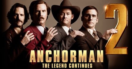 This is kind of a big deal. The Anchorman 2 cast will be in Dublin for the Irish premiere next month