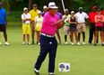 Video: 78-year old golfing legend stars in ‘Man getting hit by golf ball’