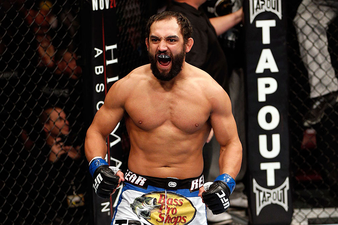 Picture: Johny Hendricks’ hands are not in a good way after pummeling Georges St-Pierre