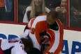 Video: Two goalies go at it hammer and tongs in vicious ice-hockey brawl