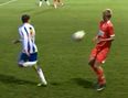 Video: Brighton under-21 player whacks opposition player in the face with perfectly executed back flick