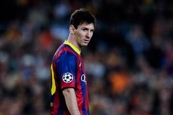 Vine: Lionel Messi misses an open goal against Almeria
