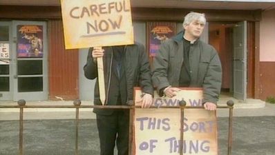 Ennis Town Council discuss plans to erect sign for ‘Ireland’s Largest Lingerie Section’ in honour of Fr Ted