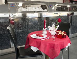 Anyone else for a romantic Valentine’s Day dinner in the chipper?