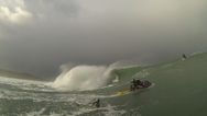 Video: Surfer rides massive wave at Mullaghmore this weekend