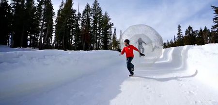 Video: Human bowling looks like brilliant craic