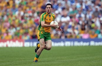 Video: Mark McHugh was on the end of a fairly hefty hit against Laois on Sunday