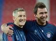 Video: Ouch! Mandzukic nails Schweinsteiger with a two footer in Bayern training