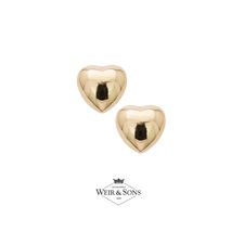 JOE’s Valentine Gift Countdown with Weir & Sons: Love Heart studs