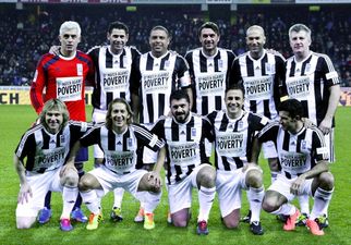 Picture: Top marks if you can name all the footballers in Luis Figo’s epic dressing room snap