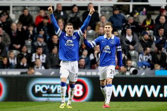 Gif: Manchester City in pole position after nervy 3-2 win over Everton at Goodison Park
