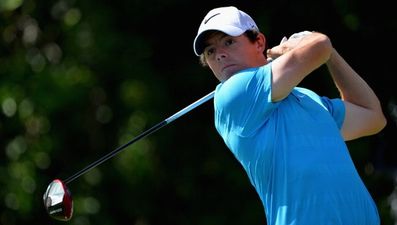 Video: Rory McIlroy hit one of the best golf shots you’ll ever see last night