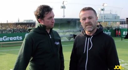 Video: JOE meets and beats GOD himself, Robbie Fowler, in a skills challenge