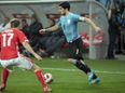 Pics: They’re not making a big deal of Luis Suarez’s injury in Uruguay at all