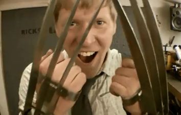Video: (Quite scary) X-men fanatic makes fully-automatic and fully functioning pair of Wolverine claws