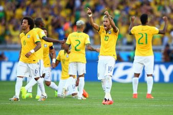 Vine: Check out the penalty that saw Brazil get past an heroic Chile side this evening