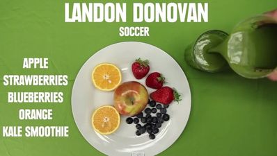 Video: Here’s what LeBron James, Landon Donovan, Serena Williams and loads more stars eat before games