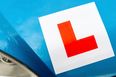 Pic: Teen’s first driving lesson ends with car flipped onto roof