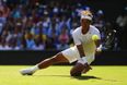 Video: Rafael Nadal falls on the ground but recovers to hit the point of the day at Wimbledon