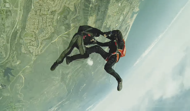 Video: ‘Full Contact Skydiving’ mixes falling from 15,000 with full contact MMA